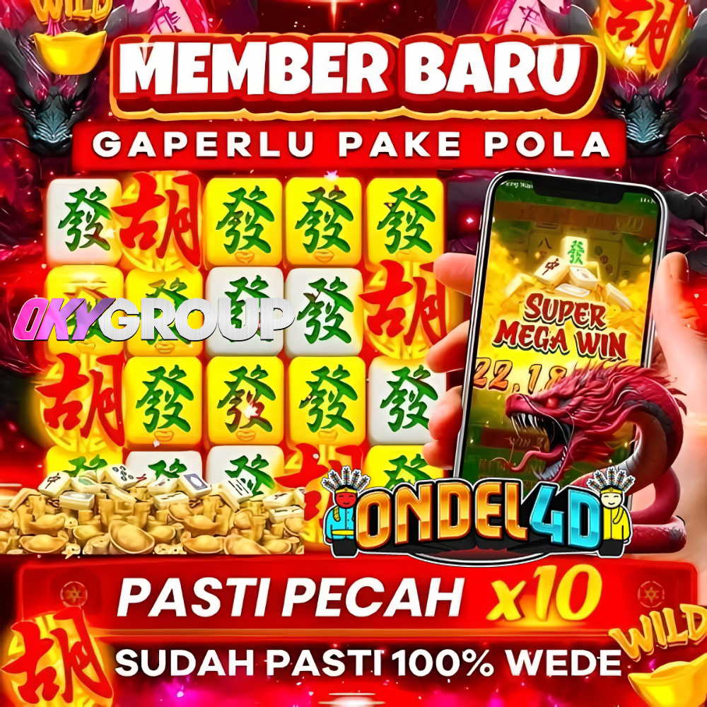 Registrasi Cepat ONDEL4D dan Bonus Member Baru