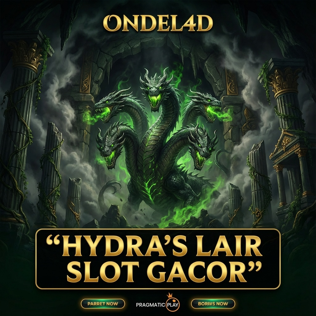 Hydra’s Lair di ONDEL4D: Slot Gacor Bertema Monster Berkepala Banyak dengan Risiko Tinggi dan Potensi Kemenangan Bertingkat